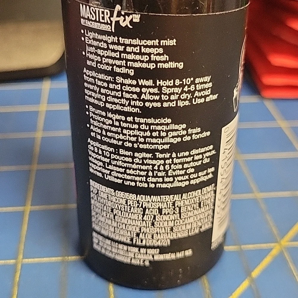 Maybelline Master Fix Setting Spray - New Sealed Pump Bottle 100ml